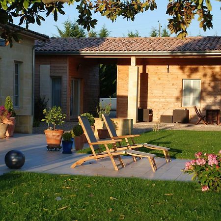 Bed and Breakfast Les Ambèles Saint-Magne-de-Castillon Esterno foto