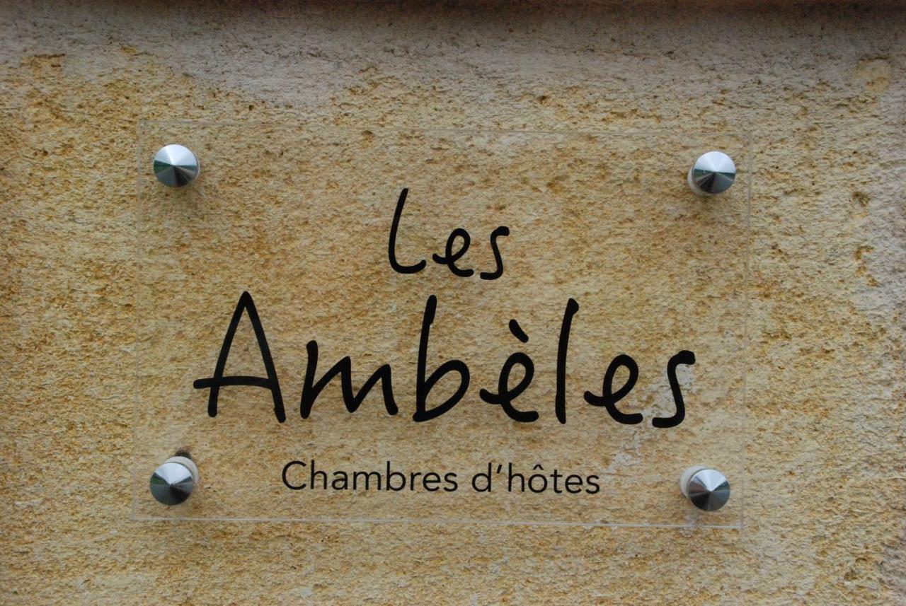 Bed and Breakfast Les Ambèles Saint-Magne-de-Castillon Esterno foto